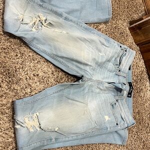 Hollister Light Blue Relaxed Jeans